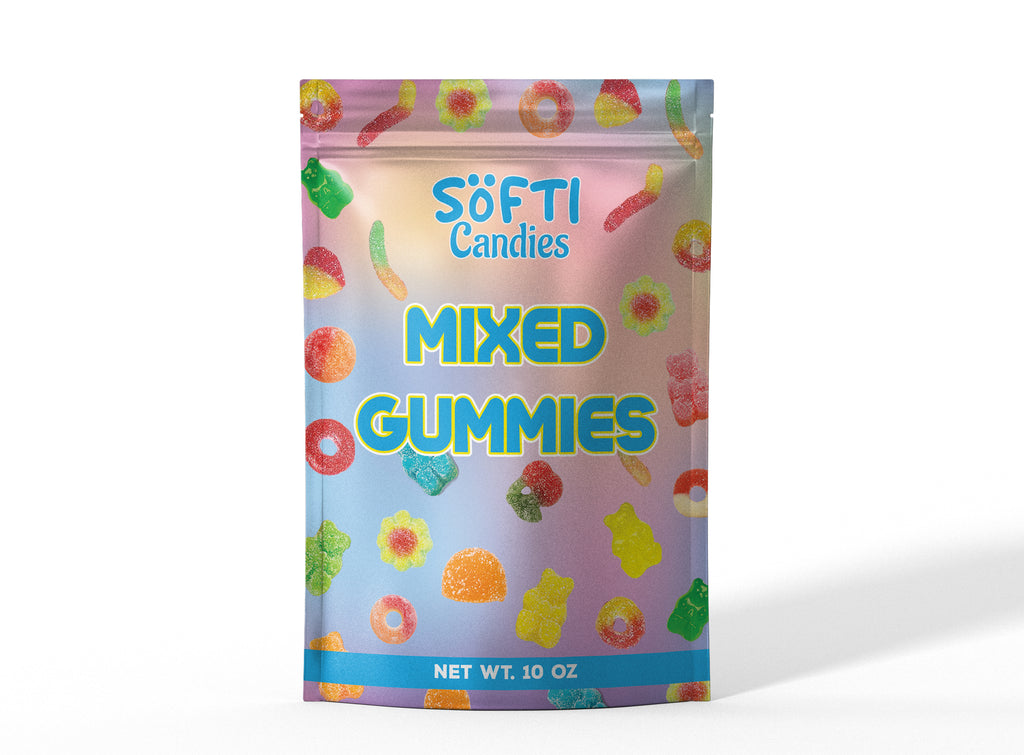 ⑤☆海外マステ☆ sonia さん Soft candy 一軟糖 Softi Candies 10(oz) Mixed Gummies – Pronutz