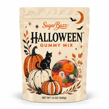 Sugar Rush: Halloween Gummy Mix 12 oz Mix of Spider and Eyeball Gummies