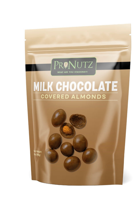 Pronutz: Milk Chocolate Almonds oz