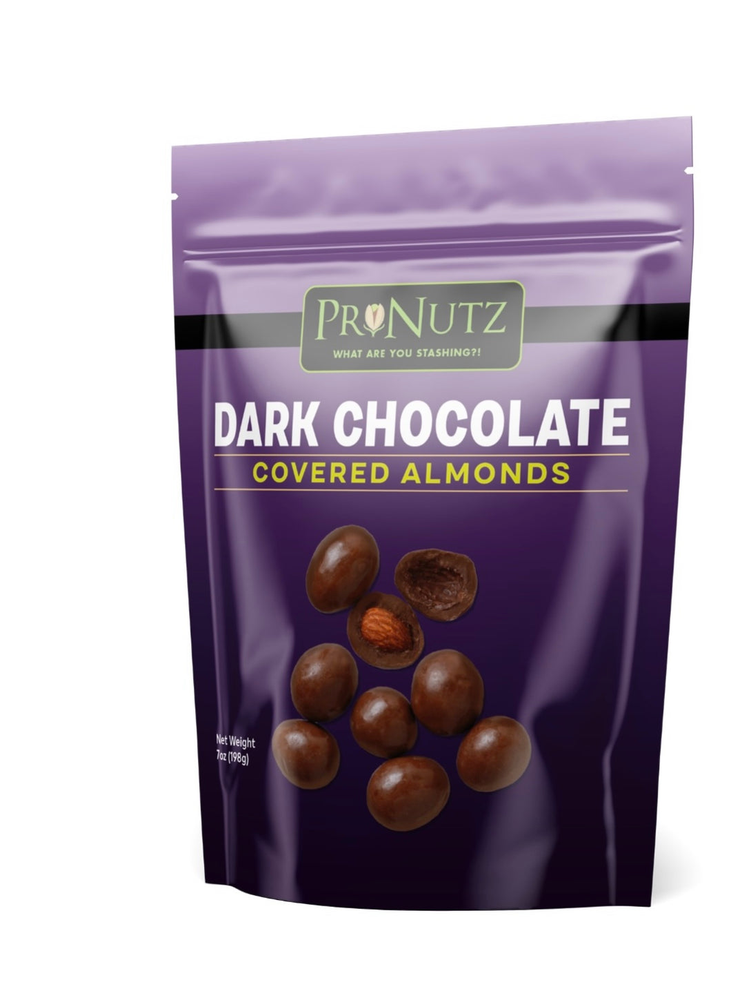 Pronutz: Dark Chocolate Covered Almonds 7oz