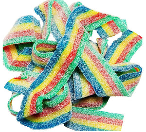 Softi: Holiday Sour Rainbow Belts 10oz