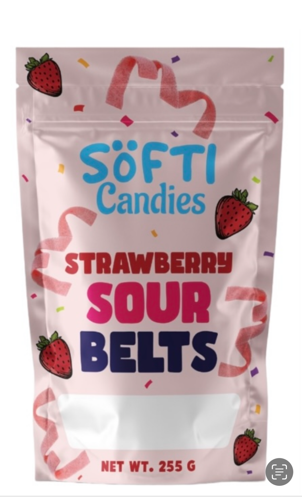 Softi Candies: Strawberry Belts 6oz