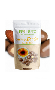 Pronutz: Milk Chocolate Creme Brûlée Almonds 8oz