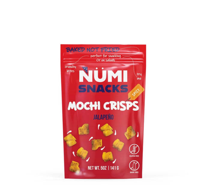 Numi Snacks- Jalapeno Flavored Mochi Crisps