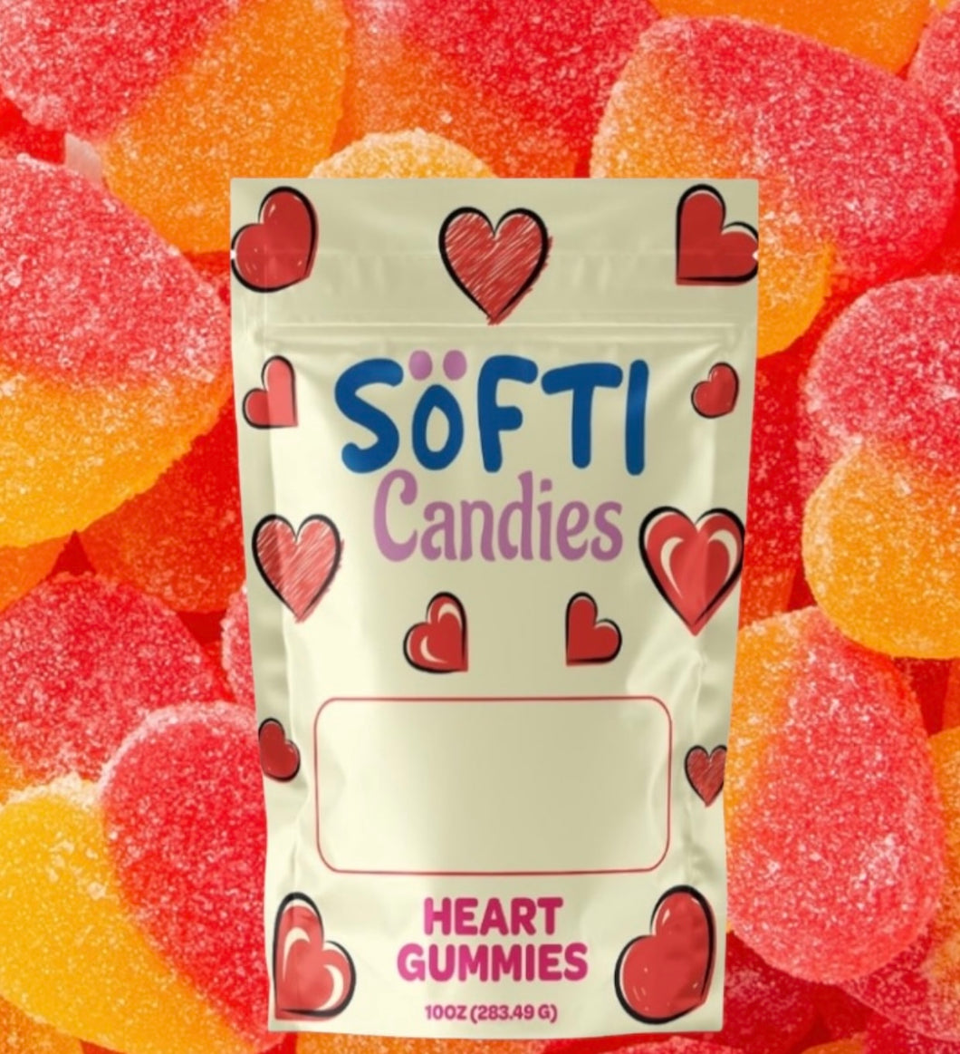 Softi: Peachy Heart Gummies 10oz