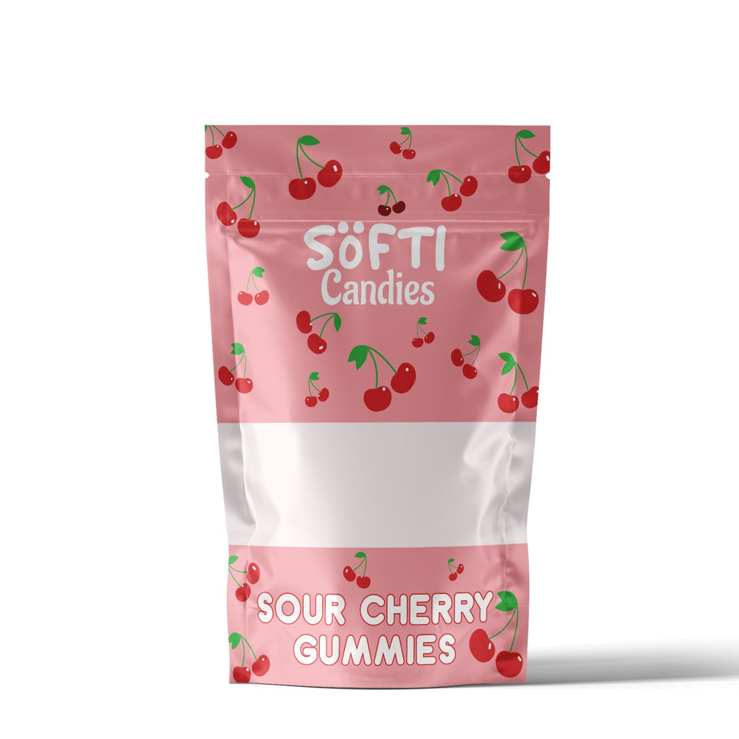 Softi- Sour Cherry Gummies 5(oz)